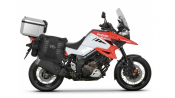 Kompletní sada bočních adventure brašen SHAD TERRA TR40 a hliníkového 55L vrchního kufru, včetně mon SHAD SUZUKI DL 1000 V-Strom/ DL 1050 V-Strom