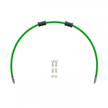 Hadice spojky Venhill KAW-11010CS-GR POWERHOSEPLUS (1 hadice v sadě) Green hoses, stainless fittings