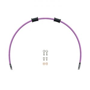 Hadice spojky Venhill POWERHOSEPLUS (1 hadice v sadě) Purple hoses, chrome fittings