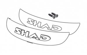 Reflexní prvky SHAD průhledný pro SH26