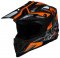 Cross helmet iXS iXS363 2.0 matná černá-oranžová-antracitová XS