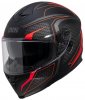 Integrální helma iXS X14088 iXS1100 2.4 matná černá-červená XL
