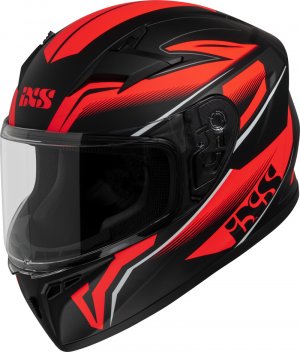 Integrální helma iXS iXS136 2.0 matná černá-červená S