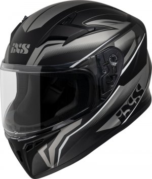 Integrální helma iXS iXS136 2.0 matně černá-šedá S