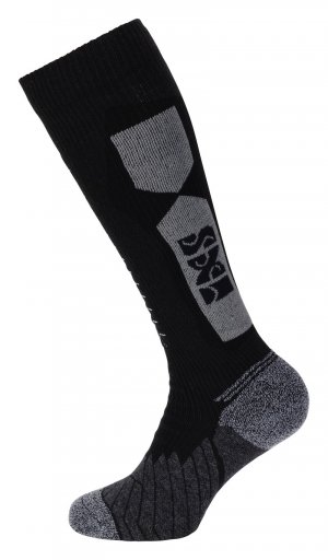 Vysoké ponožky iXS iXS365 černo-šedá 42/44