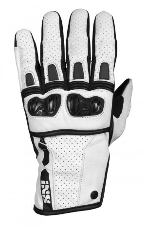 Dámské sportovní rukavice iXS TALURA 3.0 bílo-černá DS
