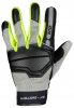 Klasické rukavice iXS X40464 EVO-AIR černo-světle šedo-neonově žlutá 3XL