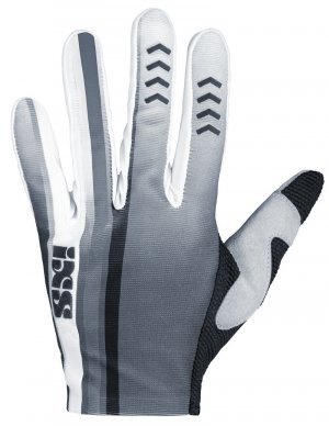MX rukavice iXS LIGHT-AIR 2.0 šedo-bílo-černá 2XL