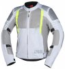 Sportovní bunda iXS X51063 TRIGONIS-AIR light grey-grey-yellow fluo S