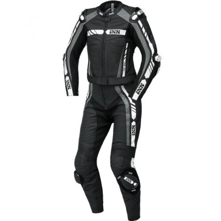 2pcs women's sport suit iXS RS-800 1.0 černo-šedo-bílá 44D pro YAMAHA WR 125 R