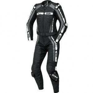 2pcs women's sport suit iXS RS-800 1.0 černo-šedo-bílá 36D