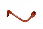 Lever guard ACCOSSATO with orange hose and joint left, aluminium