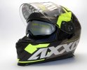 Integrální helma AXXIS EAGLE SV DIAGON D2 matná fluor žlutá XS