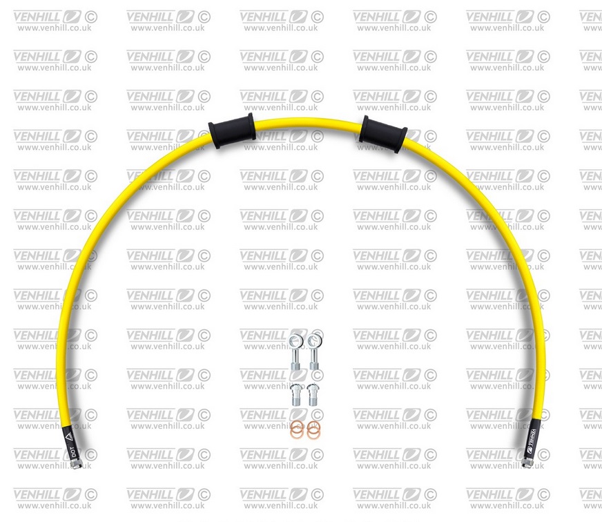 Hadice spojky Venhill TRI-9004C-YE POWERHOSEPLUS (1 hadice v sadě) žluté hadice, chromové koncovky