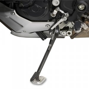 Rozšíření bočního stojánku Ducati Multistrada 1200 (10-13) stříbné hliníkové